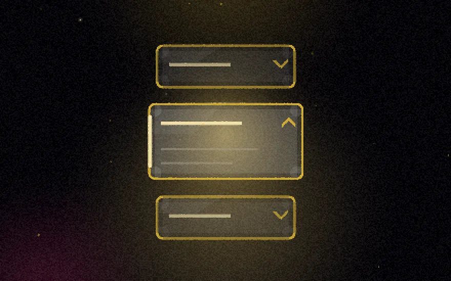 Illustration for the SIAM345 FAQ: three gold-edged glass cards stacked on black